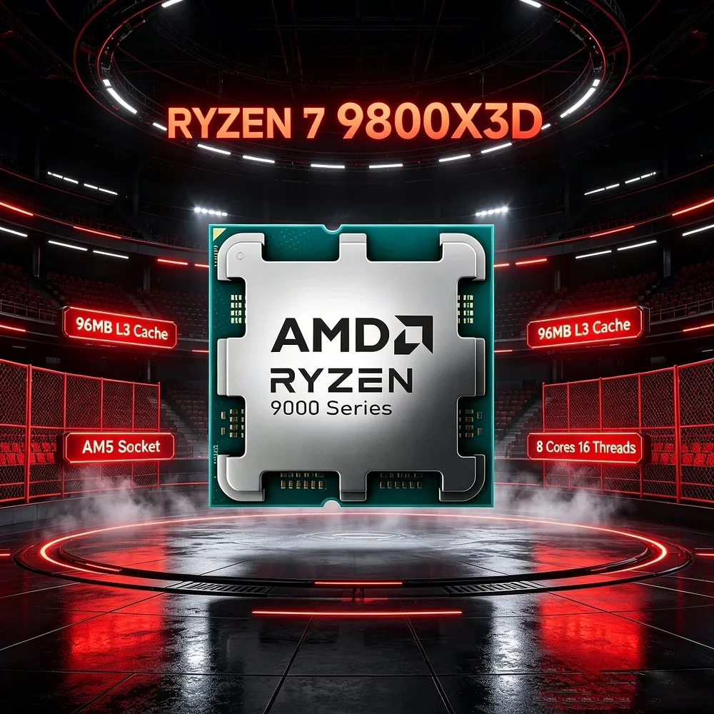 Pc Gaming Amd Ryzen 7 - Ryzen 7 9800X3D AMD AM5 Desktop