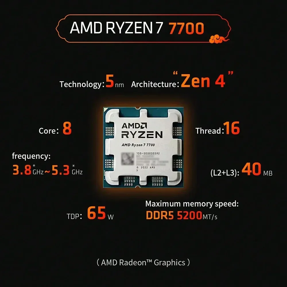 AMD R7 7700 Ryzen 7 7700 Budge - Pc Gaming Amd Ryzen 7 ulasan dan harga