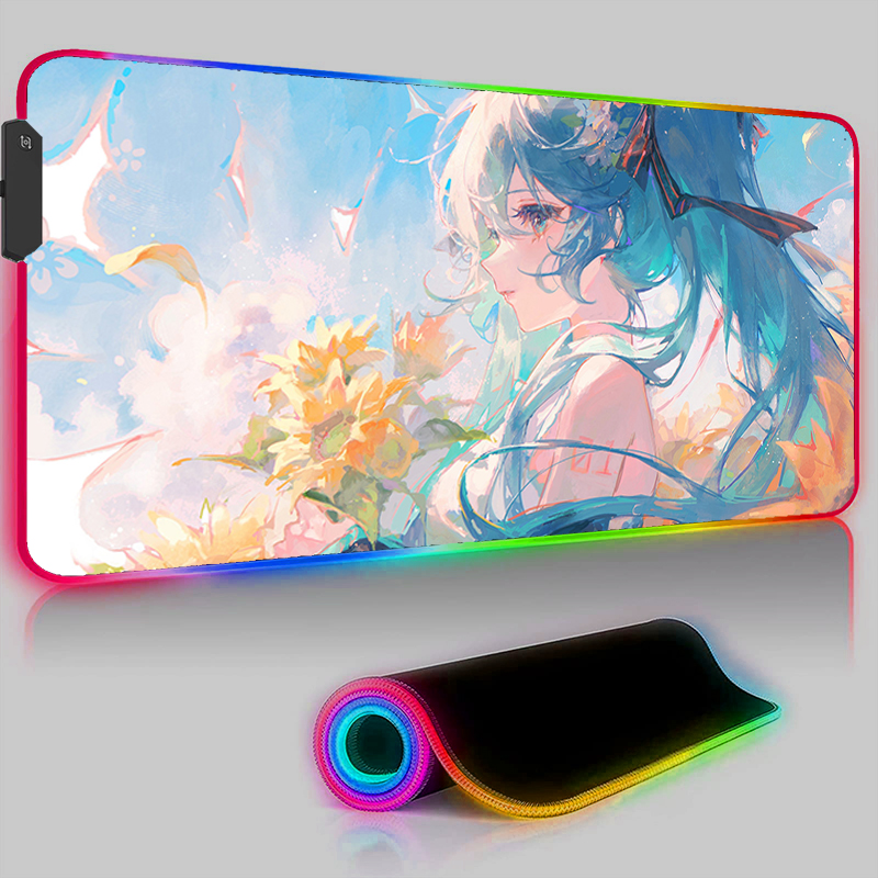 Kawaii Pink HD Mouse Pad RGB P - Pc Gaming Hatsune Miku ulasan dan harga