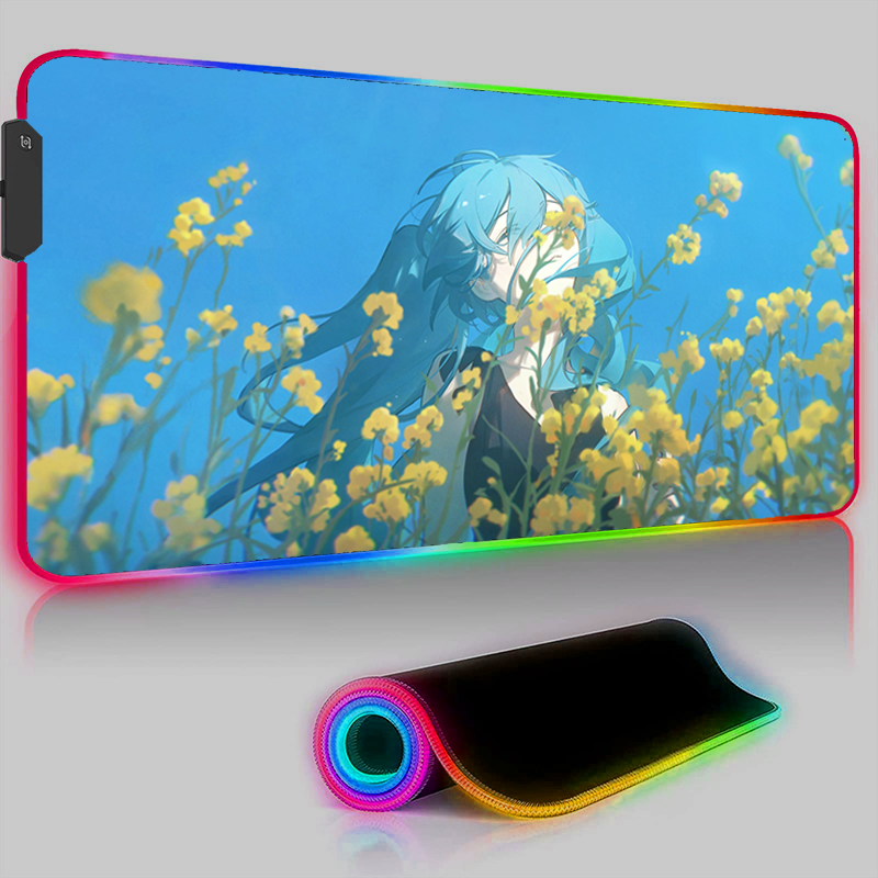Kawaii Pink HD Mouse Pad RGB P - Pc Gaming Hatsune Miku ulasan dan harga