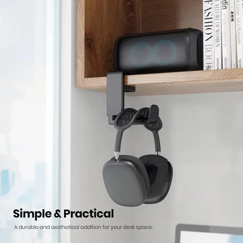 360° Rotating Headphone Stand  - Pc Gaming Desk ulasan dan harga