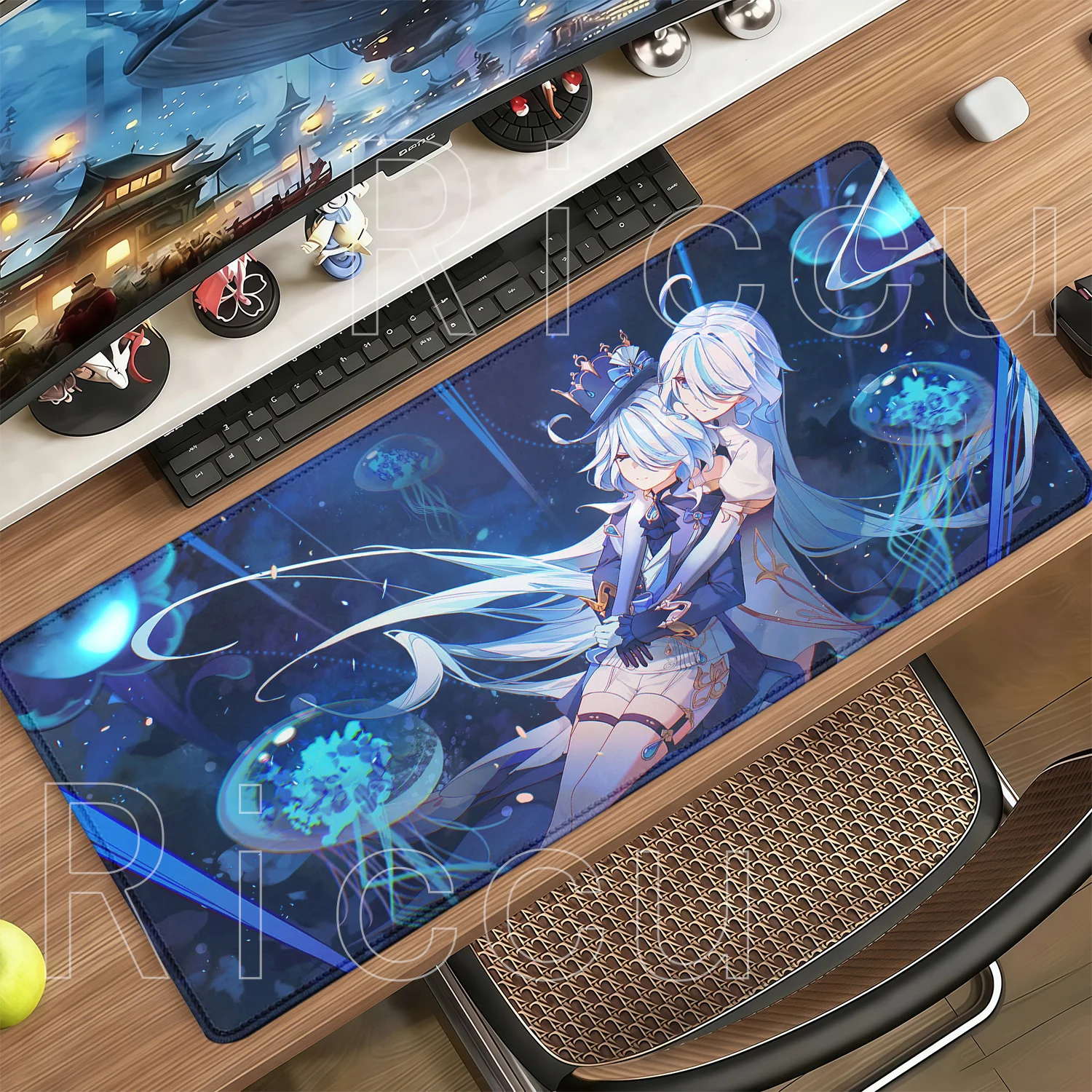 New Furina Genshin Impact Gami - Pc Gaming Kawaii ulasan dan harga