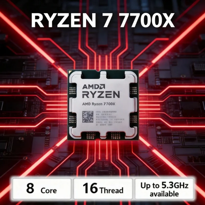 AMD Ryzen 7 7700X R7 7700X 8 C - Pc Gaming Amd Ryzen 7 ulasan dan harga