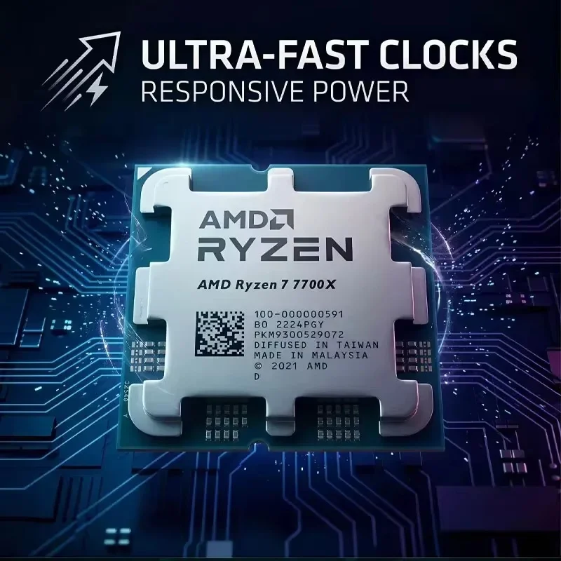AMD Ryzen 7 7700X R7 7700X 8 C - Pc Gaming Amd Ryzen 7 ulasan dan harga