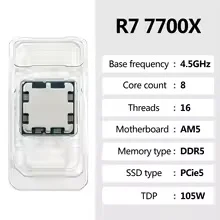 AMD Ryzen 7 7700X R7 7700X 8 C - Pc Gaming Amd Ryzen 7 ulasan dan harga