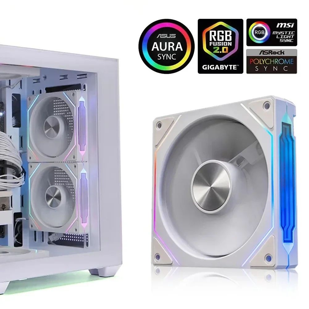 PRISM 4 RS 12cm ARGB 4 Pin Com - Pc Gaming Desk ulasan dan harga