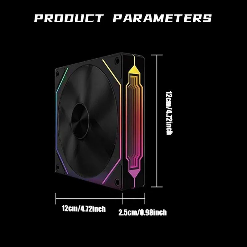 PRISM 4 RS 12cm ARGB 4 Pin Com - Pc Gaming Desk ulasan dan harga