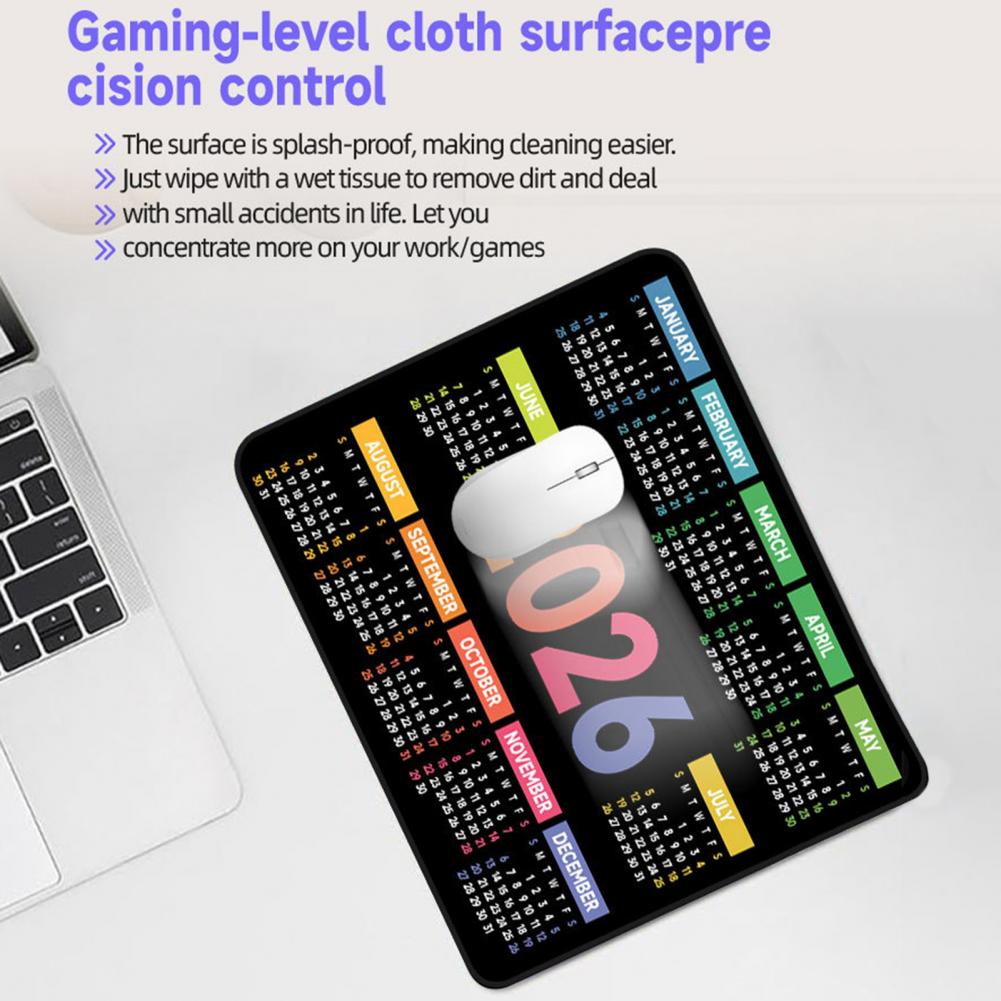 2026 Calendar Mouse Pad Waterp - Pc Gaming Desk ulasan dan harga