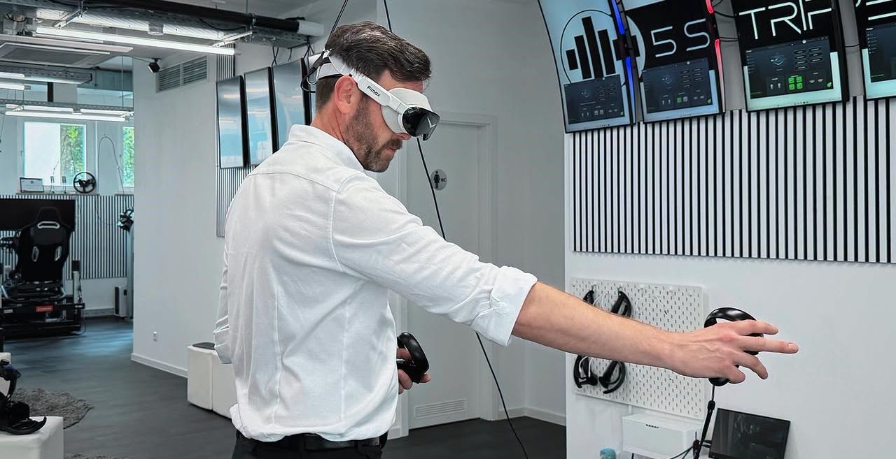 8K VR Headset OLED Eye Trackin - Pc Gaming Vr Headset ulasan dan harga