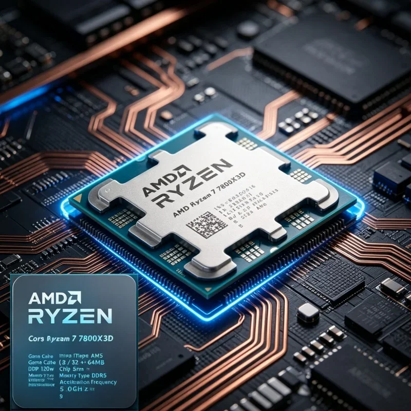 AMD Ryzen 7 7800X3D Desktop Ga - Pc Gaming Amd Ryzen 7 ulasan dan harga