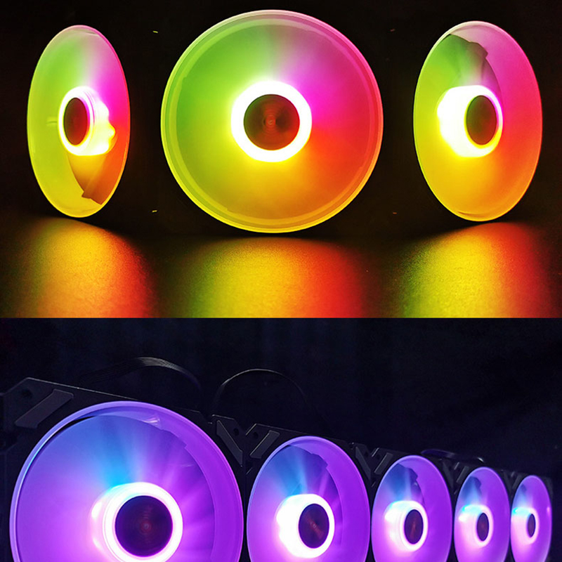 ARGB 120mm Case Fan 5V 3PIN Mo - Pc Gaming Desk ulasan dan harga