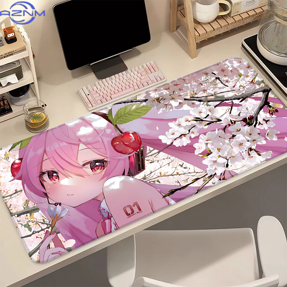 H-Hatsune M-Miku Pink Sakura K - Pc Gaming Hatsune Miku ulasan dan harga