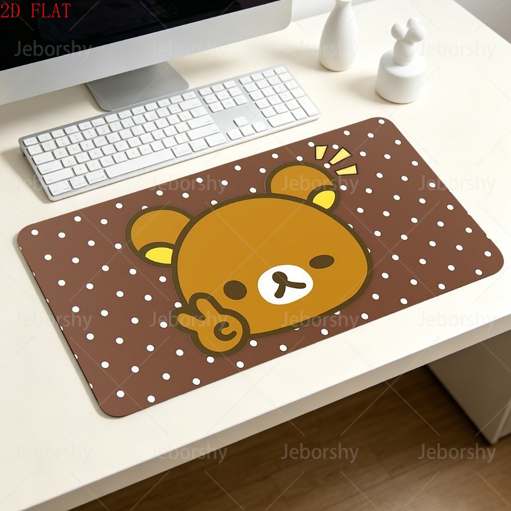 Rilakkuma Large Desk Pad Cute  - Pc Gaming Kawaii ulasan dan harga