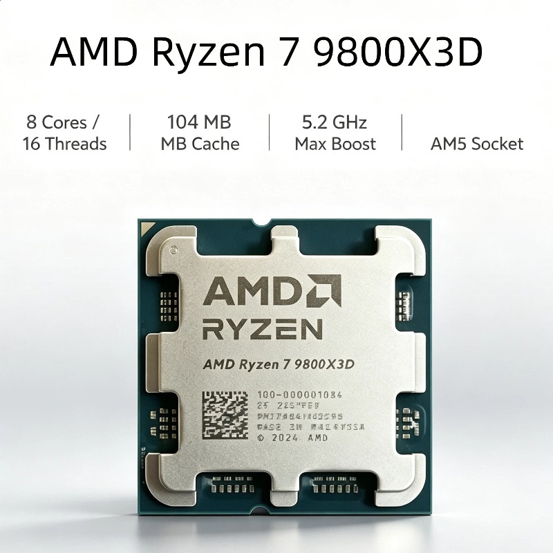 AMD Ryzen 7 9800X3D AM5 Gaming - Pc Gaming Amd Ryzen 7 ulasan dan harga