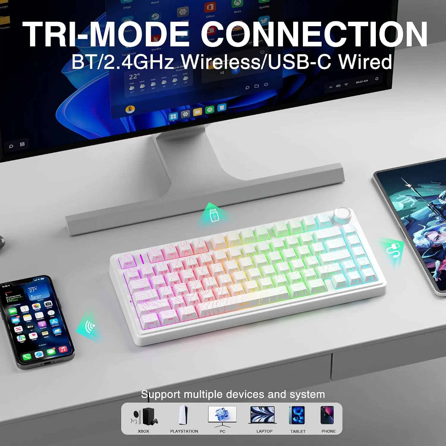 AULA F75 HE Magnetic Keyboard  - Pc Gaming Keyboards ulasan dan harga