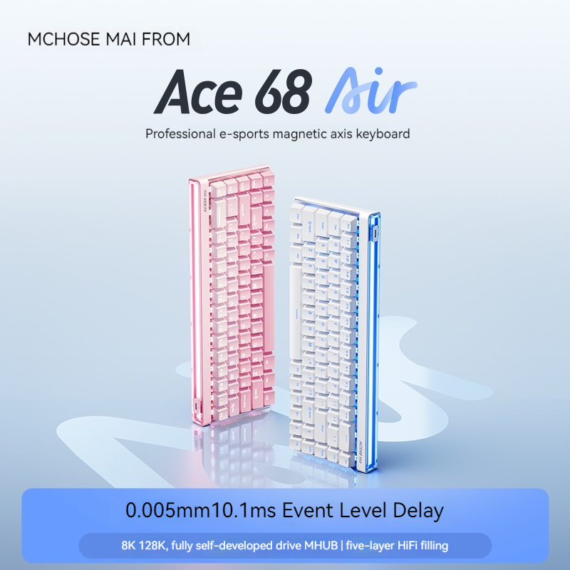 Mchose Ace68 Air Magnetic Axis - Pc Gaming Keyboards ulasan dan harga