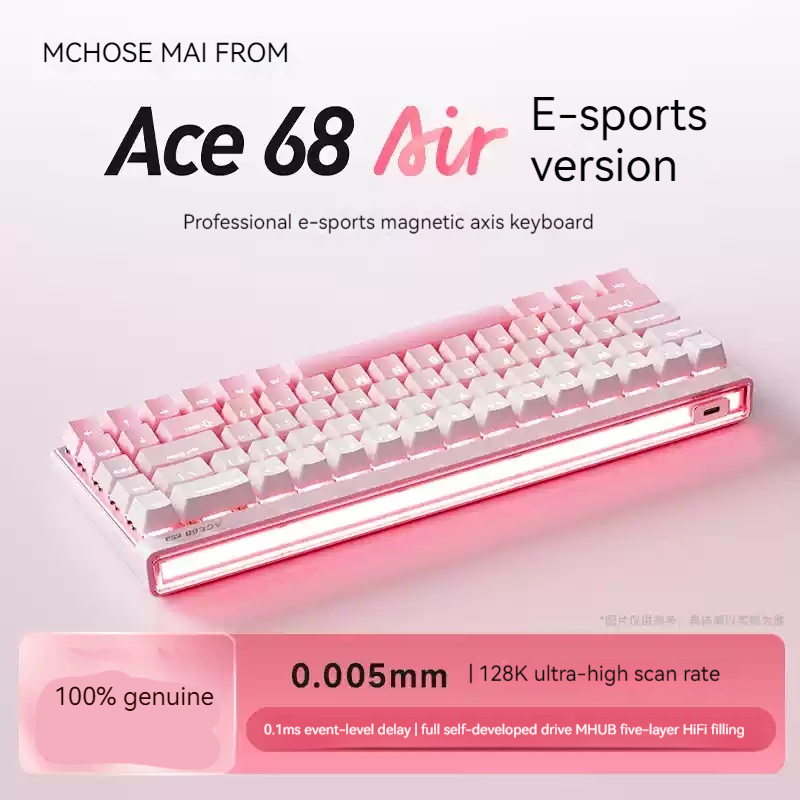 Mchose Ace68 Air Magnetic Axis - Pc Gaming Keyboards ulasan dan harga