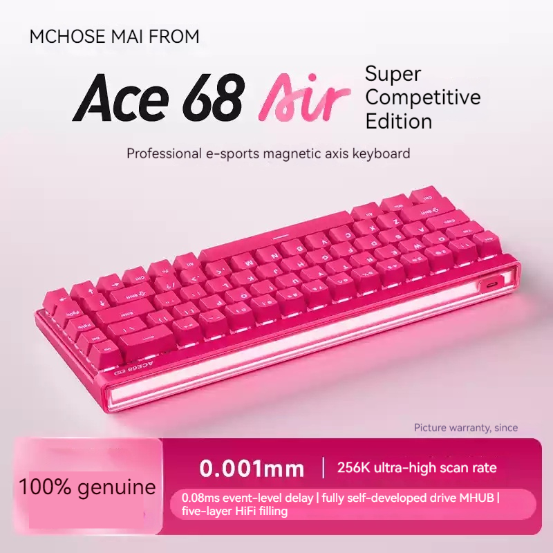 Mchose Ace68 Air Magnetic Axis - Pc Gaming Keyboards ulasan dan harga