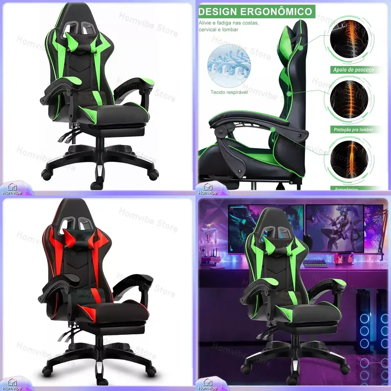 High-Back Ergonomic Gaming Cha - Pc Gaming Desk ulasan dan harga